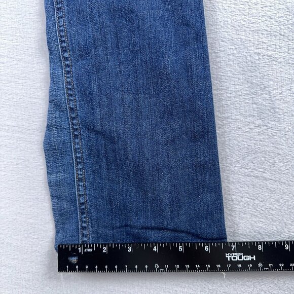 Gap 1969 Easy Straight Leg Jeans Womens Size 26/2 Dark Wash S/705557-00 Blue - Picture 10 of 12